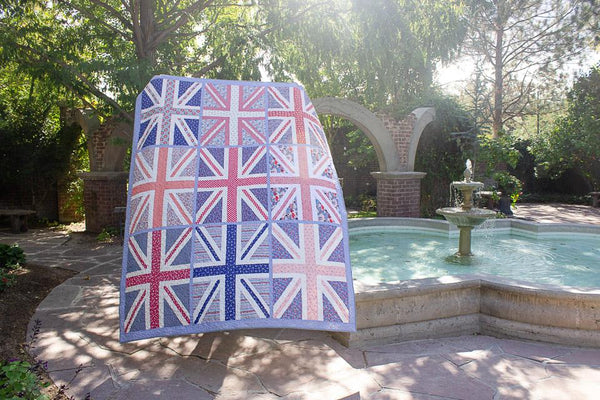 Super Size Regent Street Union Jack Quilt Paper Pattern