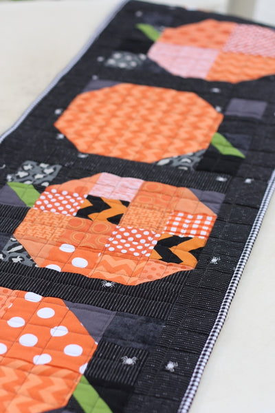 Patchwork Pumpkin Block & Table Runner PDF Pattern