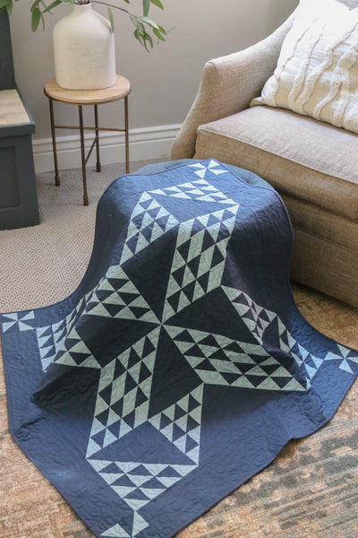 Baby Sugarhouse Star Quilt Printed Paper Pattern