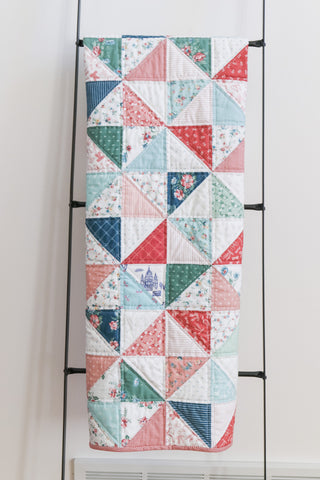 Mary Catherine Broken Dishes Crib Quilt KIT