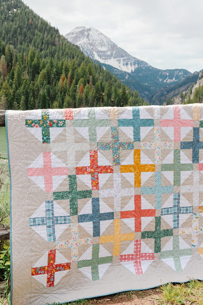 Hopscotch Modern Quilt PDF Pattern