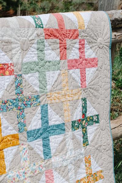 Hopscotch Modern Quilt PDF Pattern