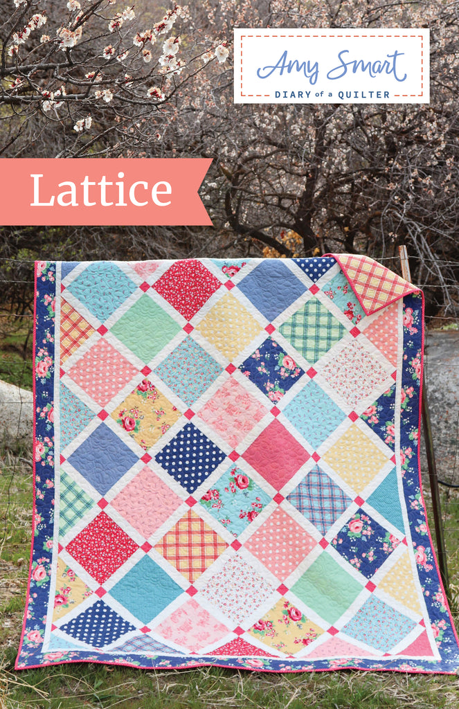 Lattice Quilt - Paper Pattern