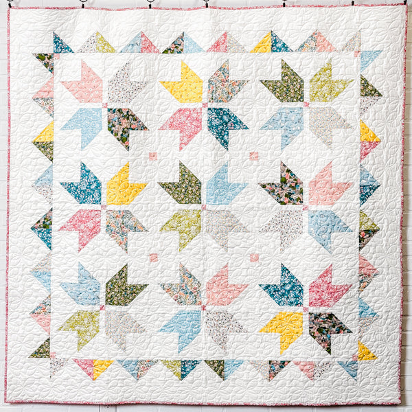 Quarter-Star Quilt Pattern - PDF (Digital Copy)