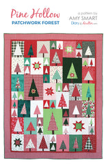 Pine Hollow Patchwork Forest Quilt Pattern – Paper Pattern