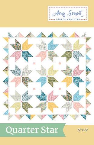 Quarter-Star Quilt Pattern - Paper Copy