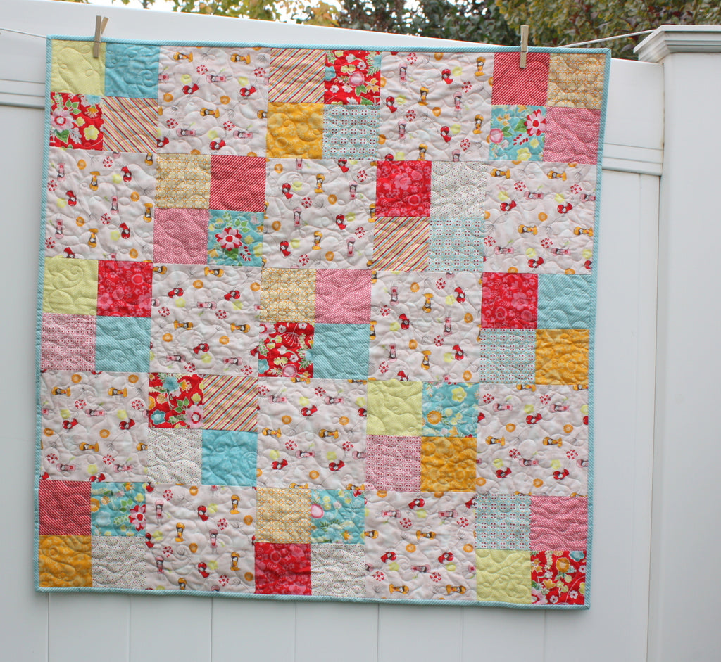 Four Patch Rag Quilt Pattern Fast Four Patch PDF quilt pattern – Amy Smart - Diary of a Quilter