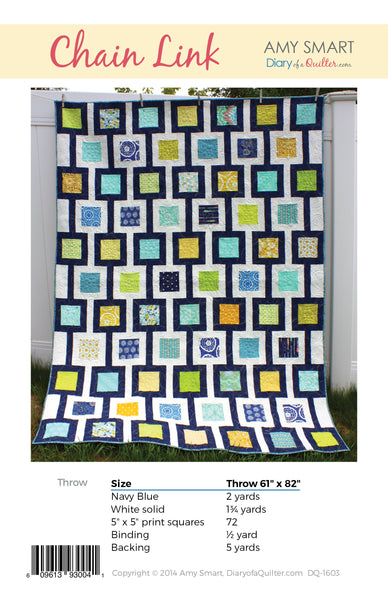Chain Link Quilt - Paper Pattern