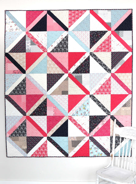 Crossweave Quilt - Paper Pattern