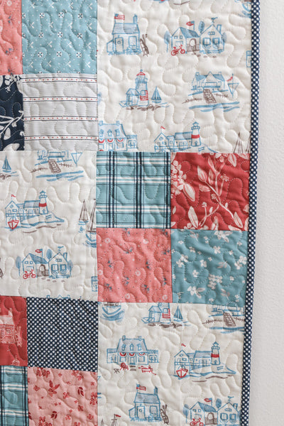 Portsmouth - Fast Four Patch Crib Quilt KIT