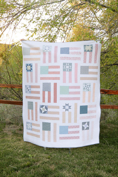 Fly the Flag Quilt - PDF Pattern