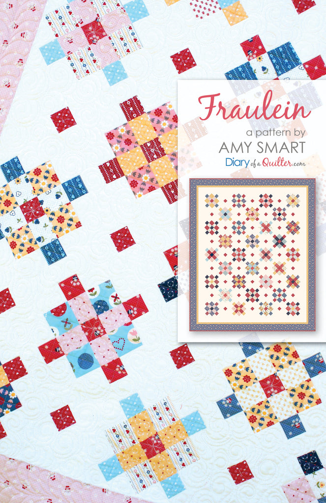 Fraulein Quilt Pattern Paper Pattern