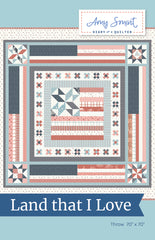 Land That I Love medallion quilt - Paper Pattern