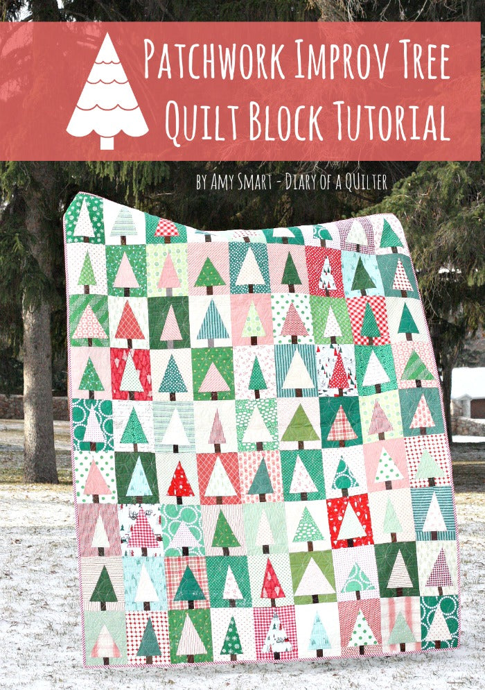 Holiday Patchwork Forest Pattern PDF