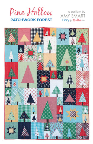 Pine Hollow Patchwork Forest- PDF Pattern
