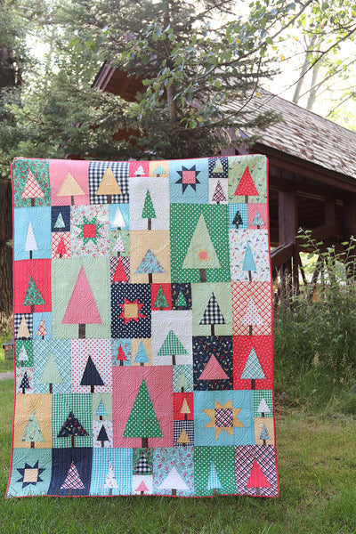 Pine Hollow Patchwork Forest- PDF Pattern