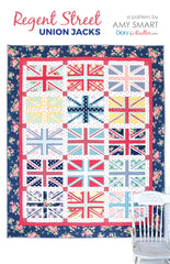 Regent Street Union Jack Quilt - Paper Pattern