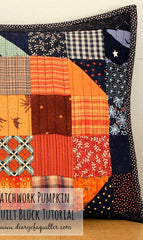 Patchwork Pumpkin Block & Table Runner PDF Pattern